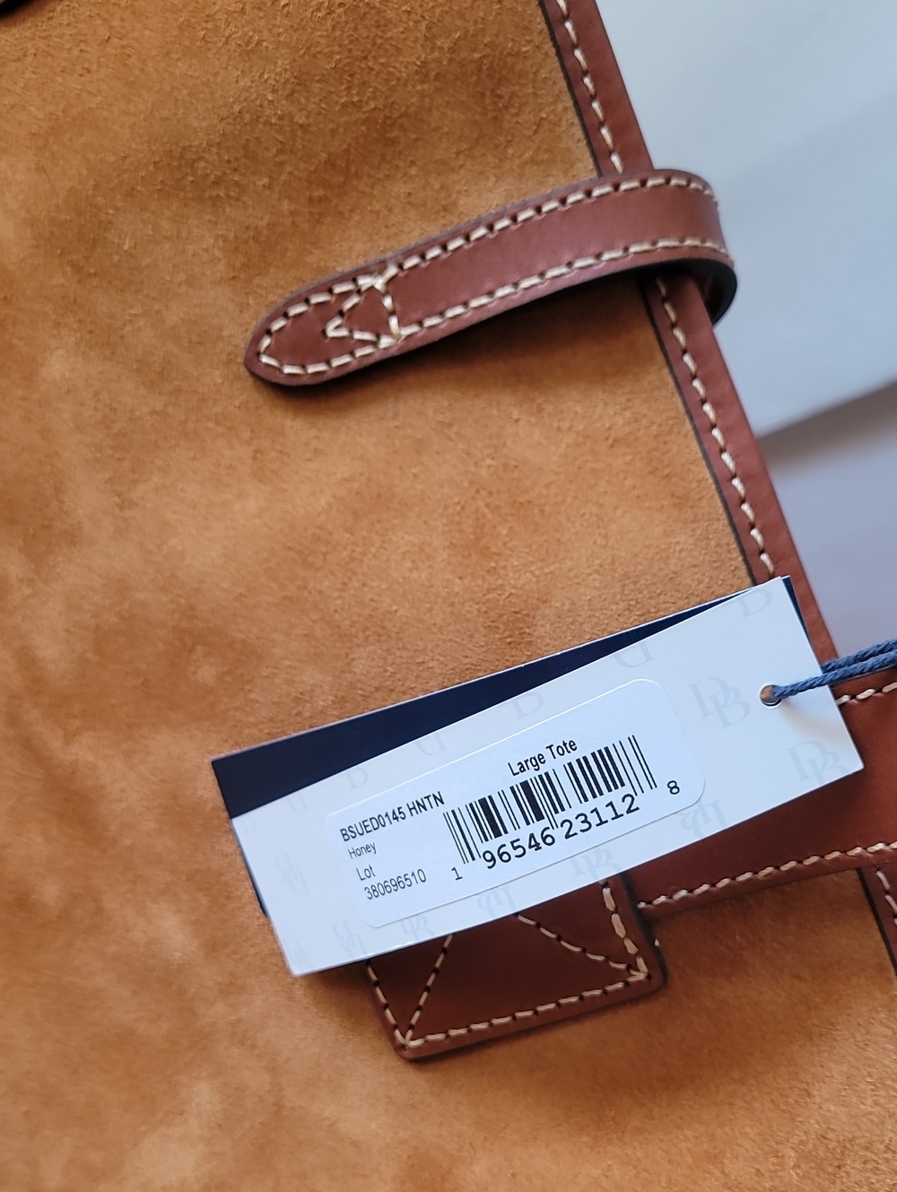 Dooney & Bourke Archives 1997 Suede Large Tote - Picture 6 of 16